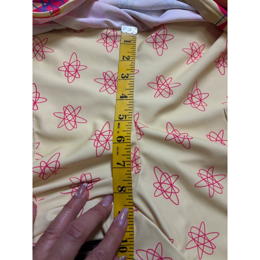 SkortObsession Womens Large Atomic Retro Print Athletic Skort Pockets Stretch - Picture 11 of 14